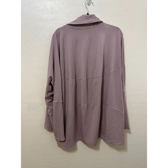 Lululemon Woman's Back in action wrap cardigan Size 2X Yoga Athleisure Boho Cozy - Picture 9 of 12